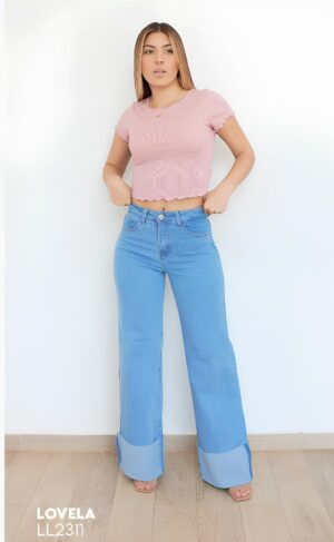 JEANS WIDE LEG