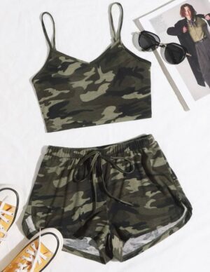 CONJUNTO SHEIN CAMUFLAJEADO