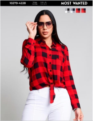 CAMISA MOST WANTED CON AMARRE