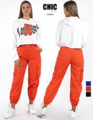 PANTALON CARGO CHIC ROYALE