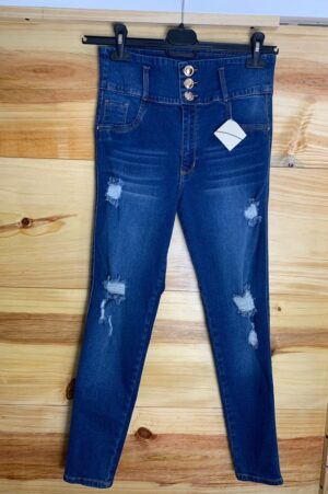 JEANS MELE PLETINA ANCHA