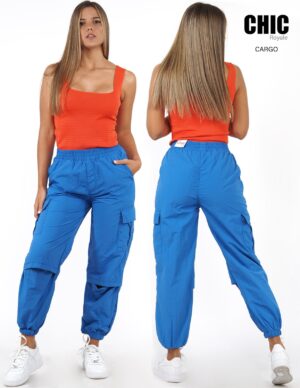 PANTALON CARGO CHIC ROYALE