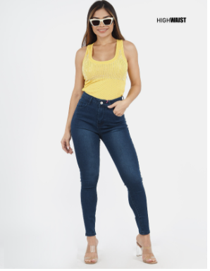 JEANS SKINNY LEMON