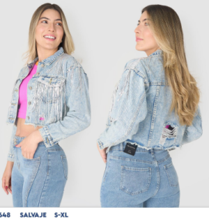 CHAQUETA JEANS SALVAJE