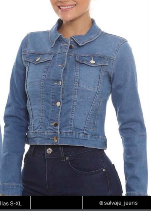 CHAQUETA JEANS CHIC MI