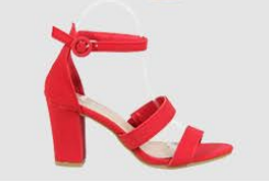 TACON MEDIO TWINS ROJO