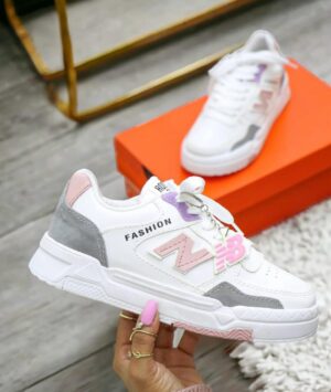 DEPORTIVO NEW BALANCE BLANCO/ROSADO