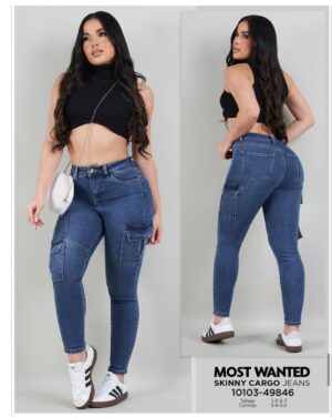 JEANS SKINNY CARGO MOST WANTED