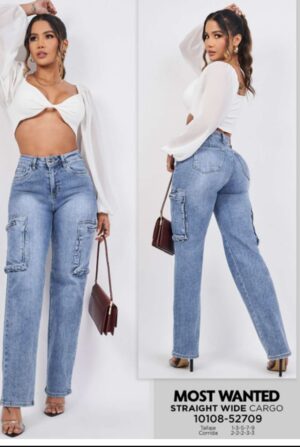 JEANS STRAIGHT CARGO MOST WANTED