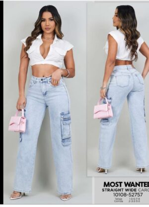 JEANS STRAIGHT CARGO MOST WANTED