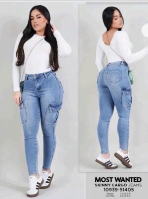 JEANS STRAIGHT CARGO MOST WANTED