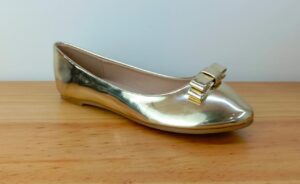 ZAPATILLA NIÑA TWINS ORO