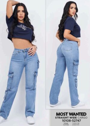 JEANS STRAIGHT CARGO MOST WANTED