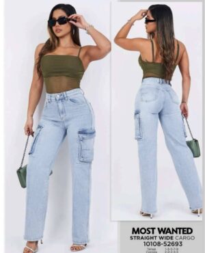 JEANS STRAIGHT CARGO MOST WANTED