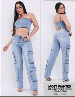 JEANS STRAIGHT CARGO MOST WANTED