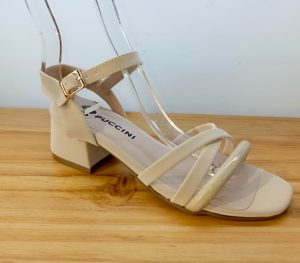 SANDALIA TACON PUCCINI BEIGE
