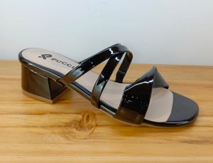 SANDALIA TACON PUCCINI NEGRO