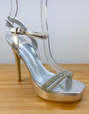 SANDALIAS MOKACCINO PLATA