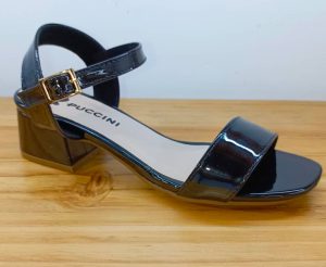 SANDALIA TACON PUCCINI NEGRO