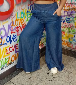 PANTALON CHAMBRAY HKJFL FASHION