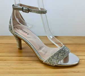 SANDALIA EIRA SILVER I HEART