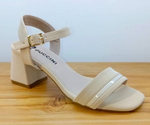 SANDALIA TACON PUCCINI BEIGE