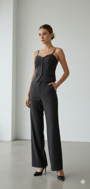 CONJUNTO DE TOP TIRANTE CHIC MI