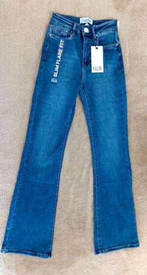 JEANS SLIM FLARE FIT KALUA
