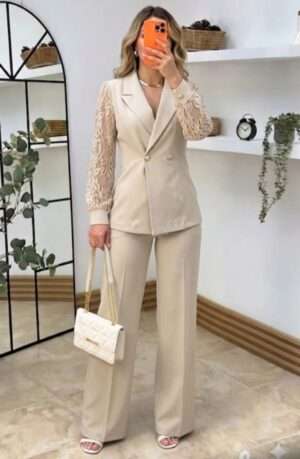 CONJUNTO BLAZER Y PANTALON BELIEVE