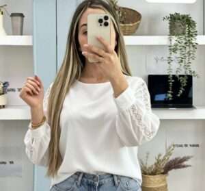 BLUSA MANGA LARGA MPFASHION