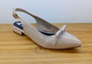 FLATS PUCCINI NUDE CHAROL CON LAZO