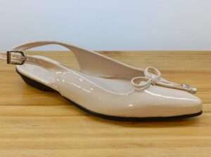 GLAM GRAN TURISMO BEIGE PATENTE CON LAZITO