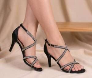 SANDALIA MIRLANDE NEGRO I HEART
